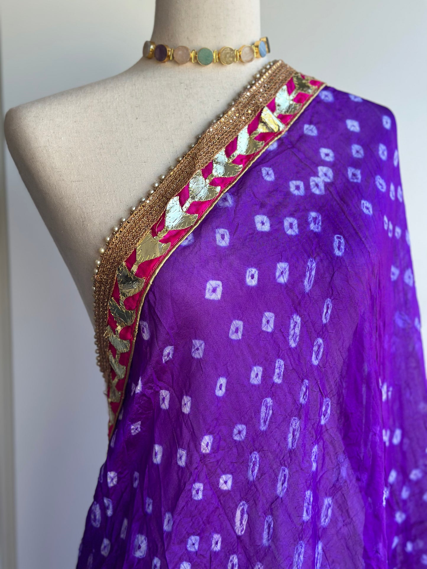 Bandini dupatta | Gota patti lace dupatta