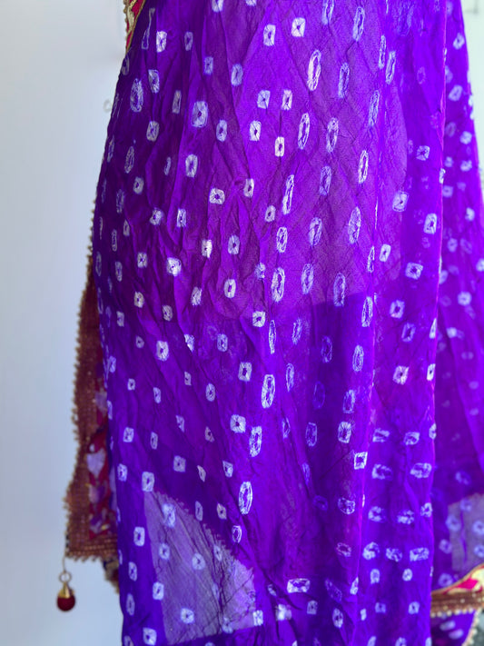 Bandini dupatta | Gota patti lace dupatta