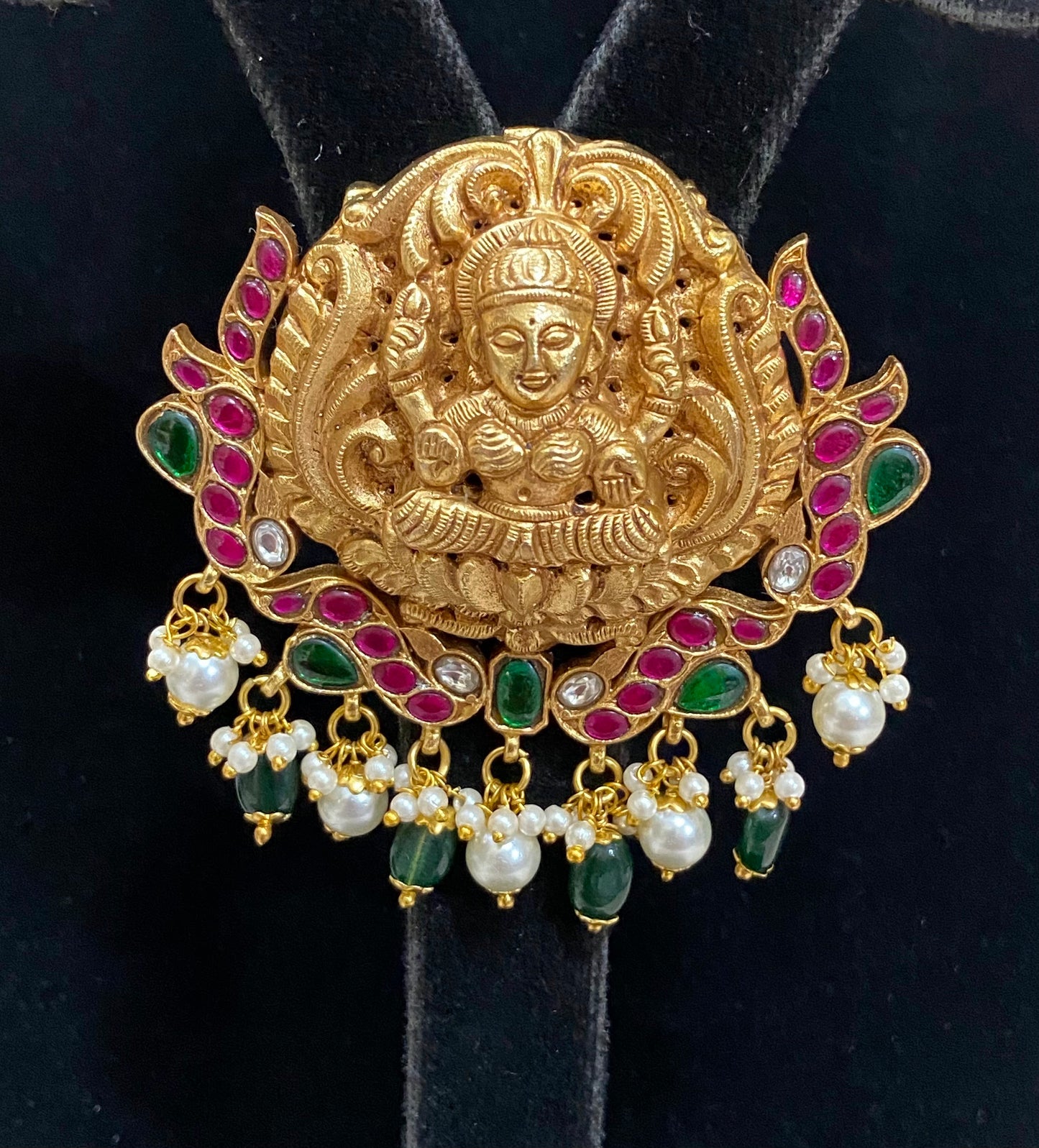 Temple pendant | South Indian jewelry