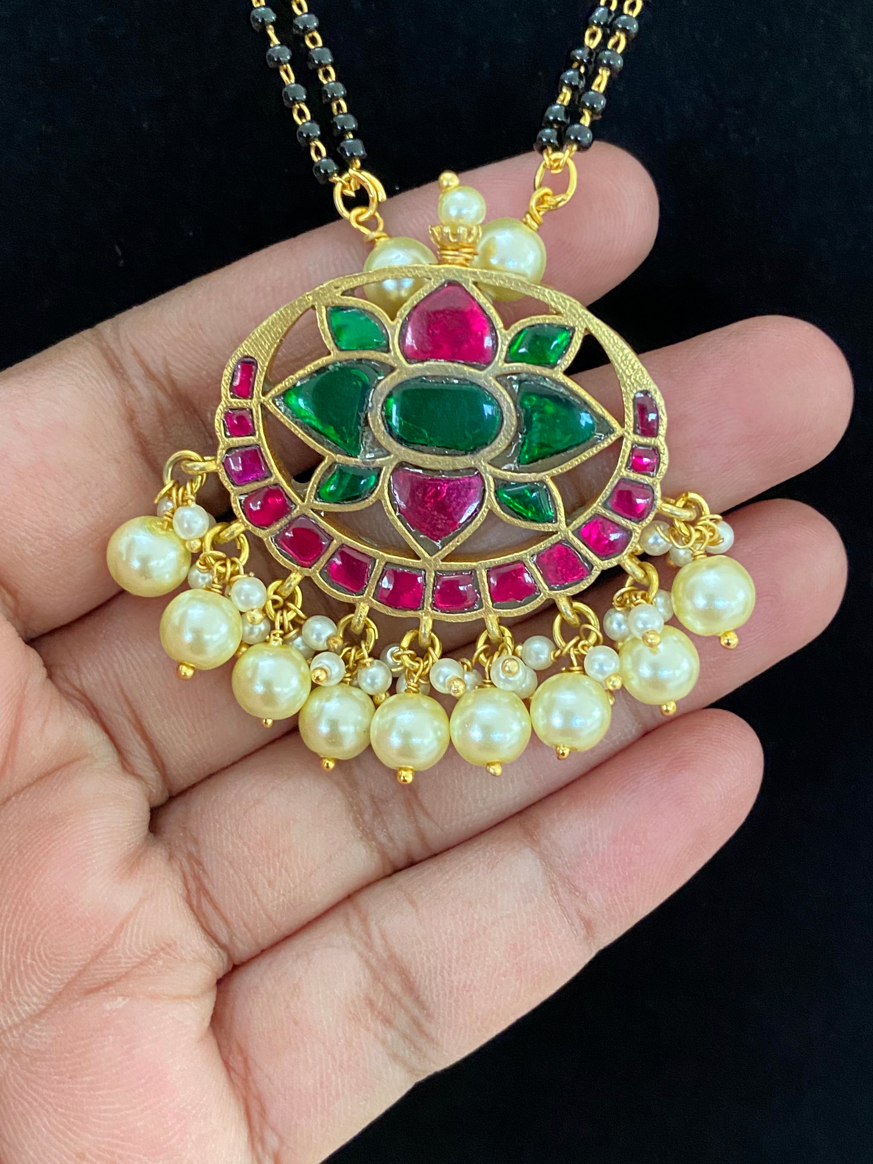 Jadau mangalsutra on sale