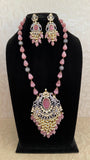 Monalisa necklace | Victorian pendant necklace | Designer jewelry