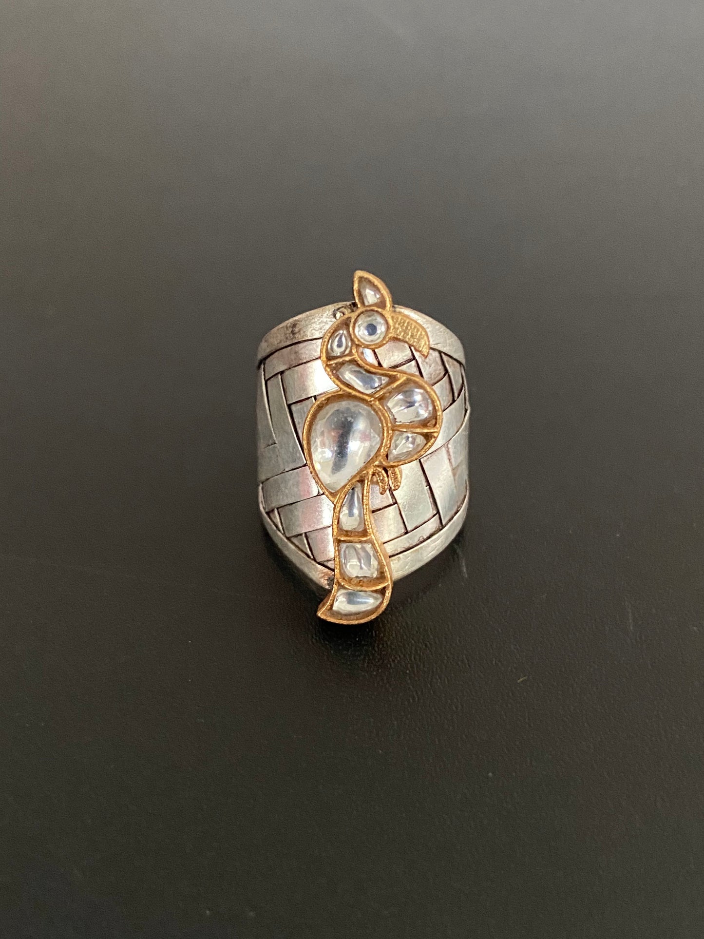 Fusion Finger ring | Jadau finger ring
