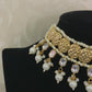 Kundan choker | Matte finish choker