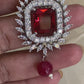 Diamond look ad earrings | Indian earrings