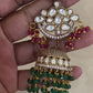 Long Kundan earrings | Party wear earrings