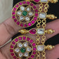 Long Jadau kundan necklace | Bottu mala | Traditional Indian jewelry