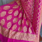 Pure Khaddi Georgette Banaras Bandini Saree | Sarees in USA