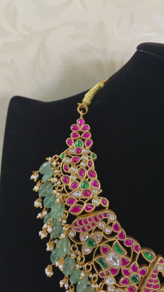 Jadau kundan necklace | Latest Indian jewelry | Bridal jewelry