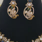 Victorian moissonite necklace set | latest Indian jewelry