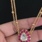 Jadau kundan Fusion Necklace