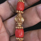 Lakshmi Pendant Coral Necklace With Earrings | Latest Indian jewelry