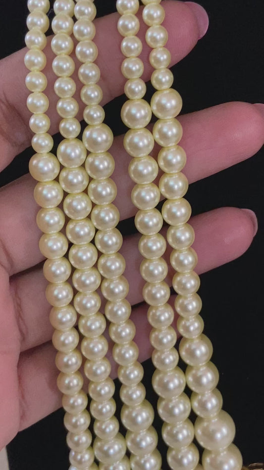 Long pearls necklace | Rani haar