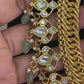 Jadau Kundan Jilebi Necklace |Indian traditional jewelry