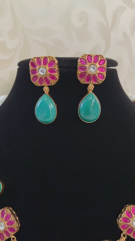 Kemp fusion  Necklace |  Latest Indian jewelry