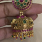 Matte finish jumki | South Indian jewelry