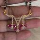 Ad pendant mangalsutra | Black beads necklace
