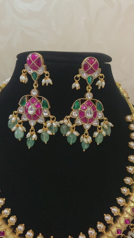 Jadau Kundan guttapusalu necklace | Indian traditional jewelry