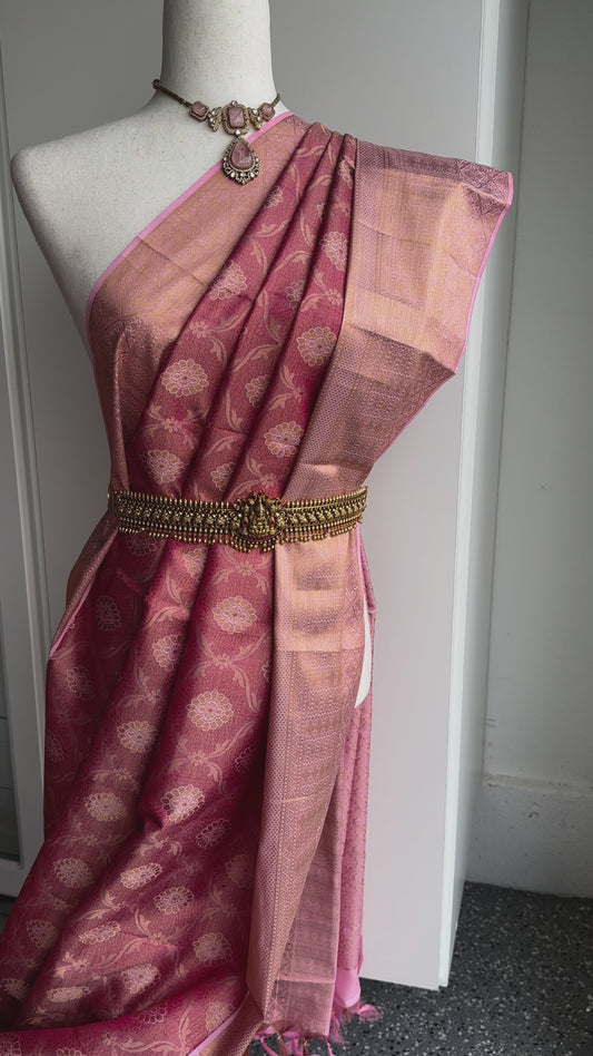 pure Kanjivaram Pattu Saree | Indian Traditional Saree| Silkmark Saree