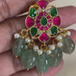 Jadau kundan Necklace With Earrings