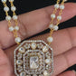 Victorian AD  Pendant Pearl Necklace With Studs