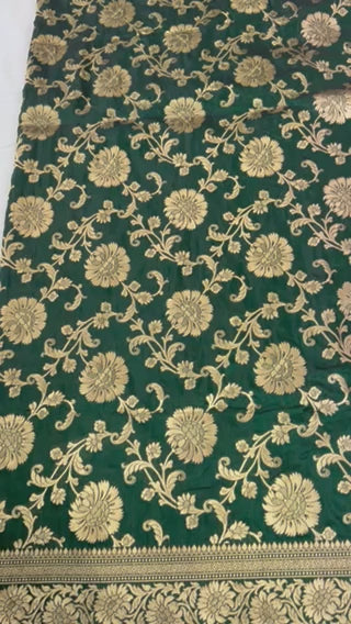 Pure Banaras Jaal Saree | Traditional Indian Sarres In USA |  Silk Mark Certified Saree