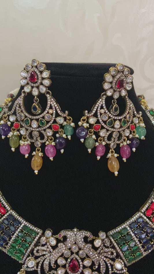 Victorian ad necklace | Latest Indian jewelry in USA