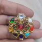 Navratan pendant | Indian jewelry