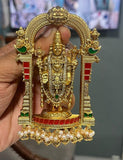 Antique Balaji Big Pendant | Traditional Temple Jewelry In USA
