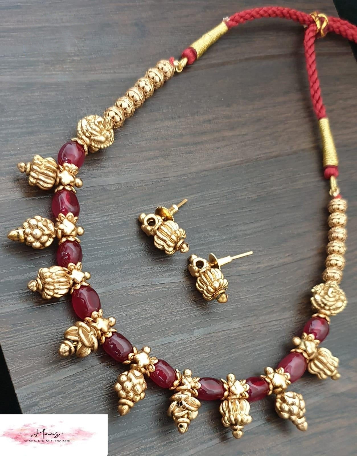Antique Beads Mala Necklace | Indian Jewelry In USA | Gift Idea