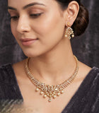 AD Necklace with Earrings | South Indian Jewelry In USA