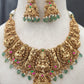 Traditional Temple Lakshmi Necklace Set | Indian Bridal Jewelry