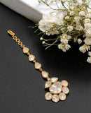 Moissanite Maang Tikka |  Indian jewelry in USA