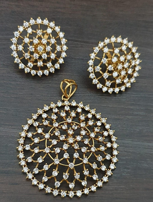 AD Pendant Set | Indian Jewelry In USA