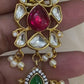 Kundan choker with tikka | Bollywood jewelry | Kundan Jewelry | Kundan choker