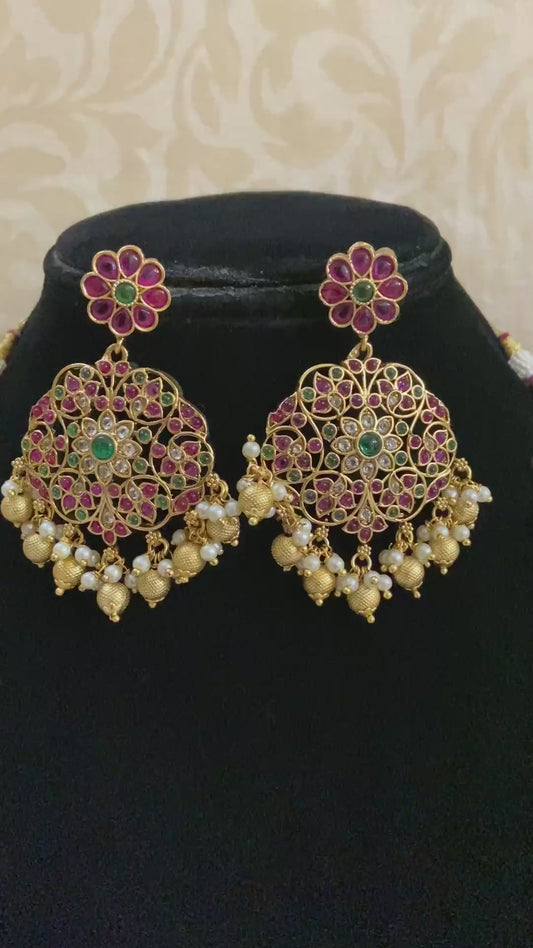 Temple necklace | South Indian jewelry | traditional jewelry | Indian jewelry
