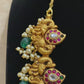 Jadau kundan necklace with earrings