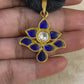 Jadau pendant thread necklace | handmade necklace | Jadau kundan pendant necklace