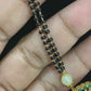Ad pendant Mangalsutra | black beads necklace
