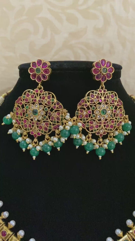 Temple necklace | South Indian jewelry | traditional jewelry | Indian jewelry