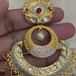 Kundan Meenakari earrings