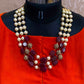 Traditional necklace with nakshi balls