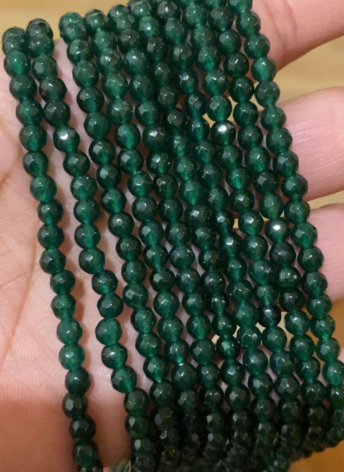 Onyx beads necklace