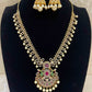 Cz necklace with earrings