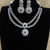 Diamond look necklace