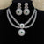 Diamond look necklace