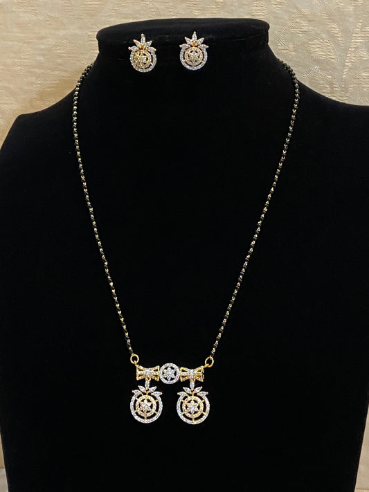 Dual tone Mangalsutra