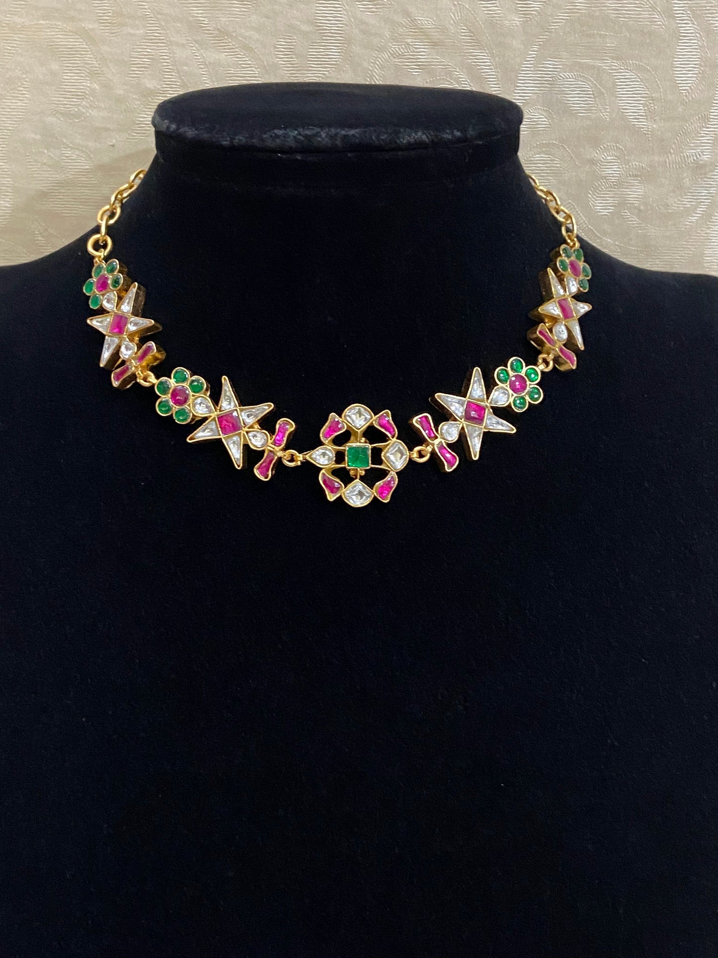 Jadau kundan necklace | kid’s jewelry
