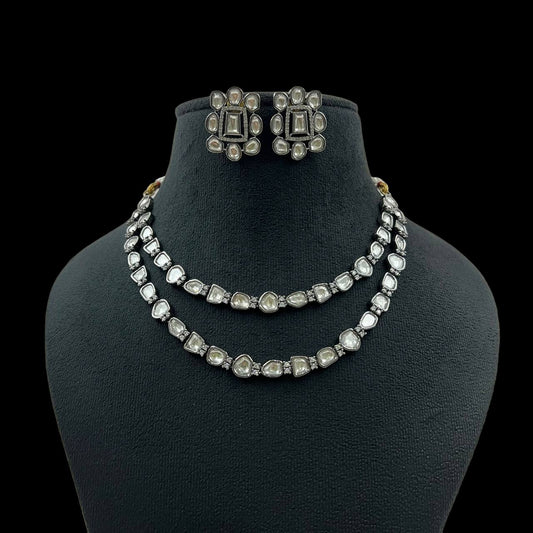 Victorian kundan necklace | Contemporary necklace