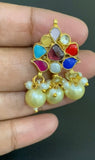 Navratan earrings