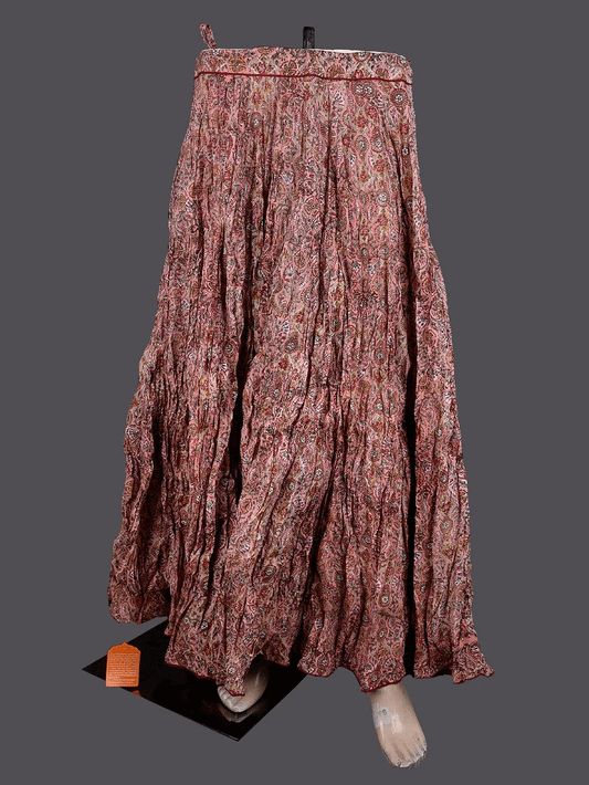 48 Kalis long cotton skirt | block print cotton skirt